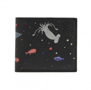 Copy of LOEWE x Suna Fujita Deep Sea Animations bifold leather coin wallet