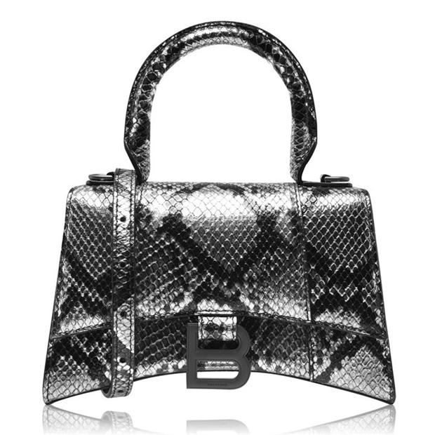 Luxury Ladies Leather Purse, Genuine Snakeskin, Pink/Silver – ANTORINI®