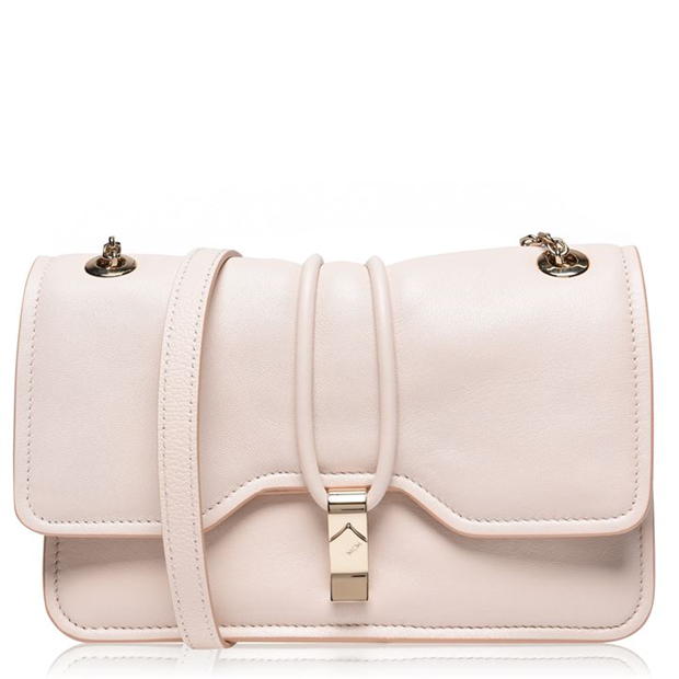 Sold! MCM leather cream shoulder bag