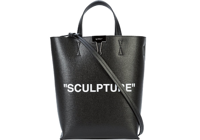 Off White Sculpture Tote Bag I Magazine Inc